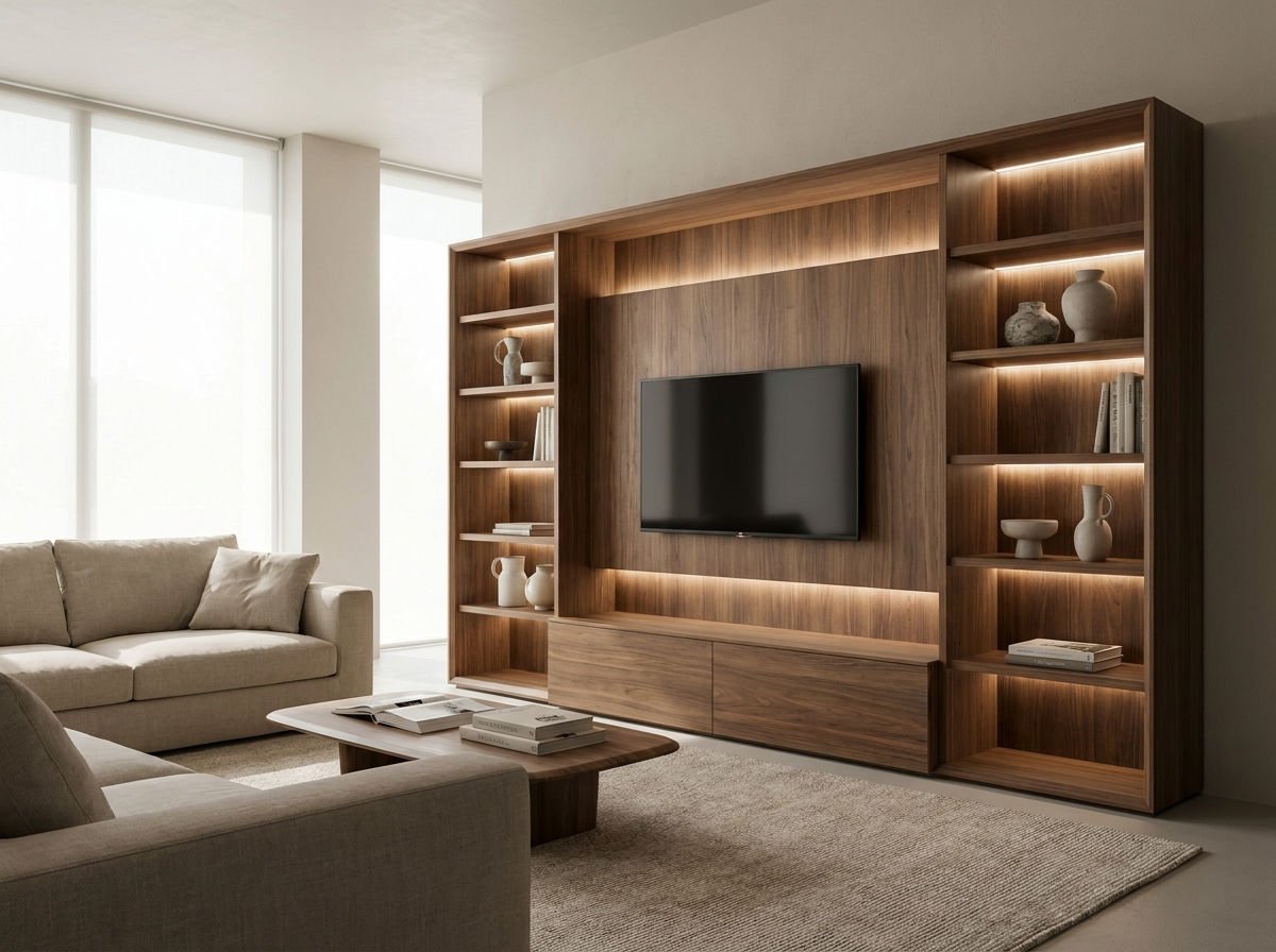 Ambiente living in esposizione